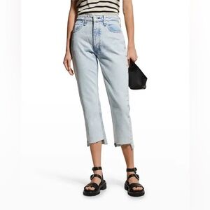 Rag & Bone Nina High Rise Shorty Cigarette Jeans